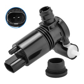 BANDOX Window Cleaning Washer Tank Motor Windshield Washer Fluid Pump 76806-TGG-E for Honda Civic 2017-2020