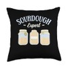 Bread Maker Baker Bread Baking Sourdough Throw Pillow