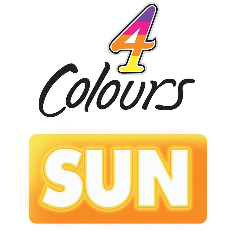 BIC 4 Colours Sun Ballpoint Pens - Box of 12