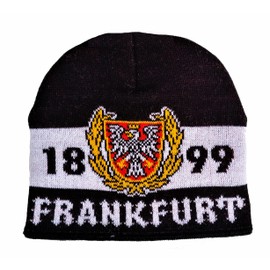 Generisch Frankfurt Beanie (The City of Crime), Yellow, 59, Black, white, yellow, red
