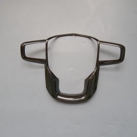 ZiWen Cubierta de volante negro brillante para GMC Sierra 1500 2500HD 3500HD 2020 2021 2022 2023 Yukon XL 2021 2022 2023 (negro brillante)