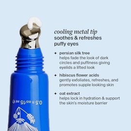 Cocokind- Crema revitalizante para ojos de, deshincha y reduce líneas finas y arrugas, crema para una piel más firme y luminosa