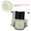 Akozon Solenoid Valve 3 Way Water Inlet N/C Normal Closed