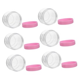 Vaguelly 20 Pcs Box Plastic Cream Jars Empty Lotion Containers for Travel for Storing Face Moisturizer Sunscreen Powders and Creams Leak and Portable Design