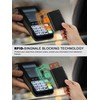GSG SINCE 1998 Men's Wallet RFID Blocking Leather Wallet for