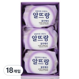 Altrang Soap Blueberry, 140g, 18 pieces / 알뜨랑 비누 블루베리, 140g, 18개입