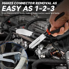 Electrical Disconnect Pliers, Pinzas Para Arneses EléCtricos, Electrical Connector Pliers Cars, Fuel Line Petrol Clip Pipe Pliers, Automotive Electrical Plug Connector Disconnect Tools