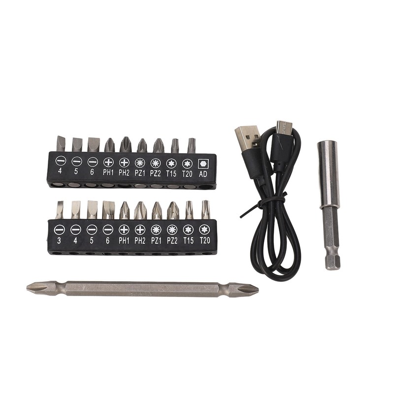 Electric Screwdriver Kit Large Torsion Rechargeable Multifunctional Mini Screw Driver