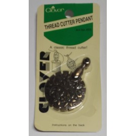 CLOVER Antique Gold Thread Cutter Pendant #455 - New and Sealed