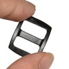 Flyshop 10 Pcs, 1/2", 13mm Black Plastic Triglide Slides Buckles