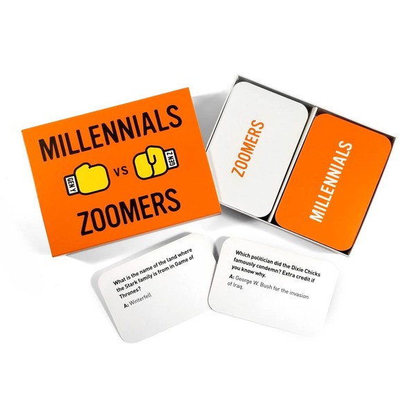 The Imagineering Company Millennials vs Boomers | Trivia Card Game