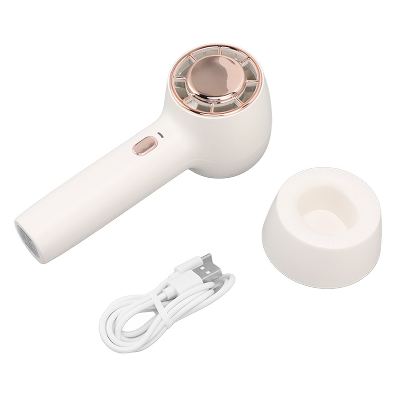 Portable Handheld Fan Semiconductor Cooling USB Rechargeable Quiet Adjustable Mini