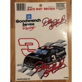 RACE DAY DALE EARNHARDT SR RACE DAY WINDOW CLING DECALS NASCAR NEW OLD STOCK