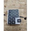 JBL Two New JBL Metal Badges-Includes Spring Washers-Double Sided Tape