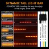 Fishbone Shaped LED Tailgate Light Bar, 60-Inch LED Tailgate Lights,