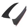 2 Pcs Rear Bumper Spoiler Air Vent Cover Lower Air
