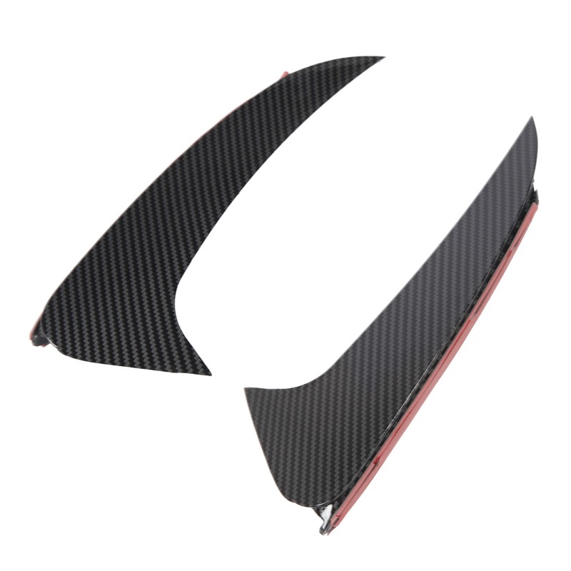 2 Pcs Rear Bumper Spoiler Air Vent Cover Lower Air