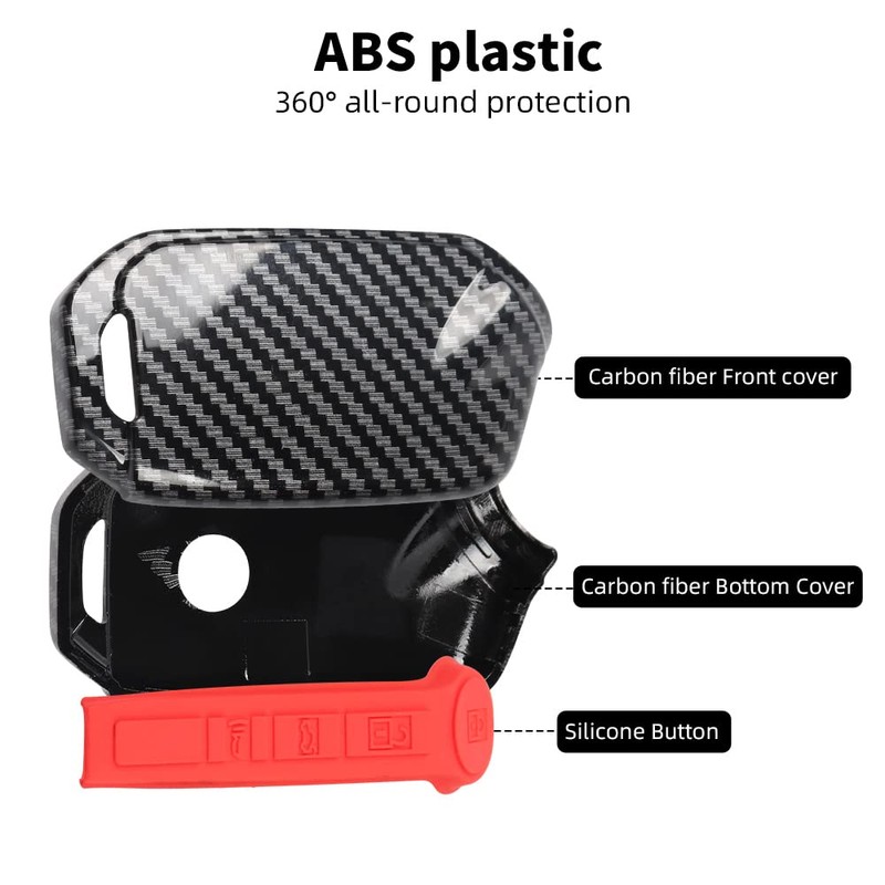 ontto Plastic Car Key fob Cover fit for Kia Stinger