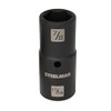STEELMAN 99563 1/2-Inch Drive 6-Point Impact Flip Socket, 7/8-Inch x