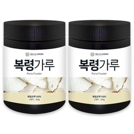 Hello Green Poria Powder 200gx2 (boxes) / 헬로우그린 복령가루 200gx2(통) 분말