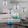 Decorative Sand Timer Clock Space Man Educational Hourglass for Office