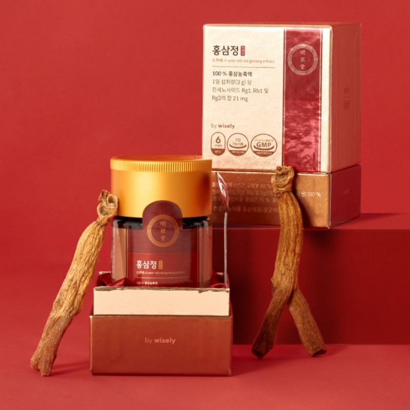 Red ginseng extract holiday gift essence test taker ginsenoside high