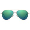 Polaroid Kids' PLD 8015/N K7 J5G Sunglasses, Gold/Green Grey Speckled