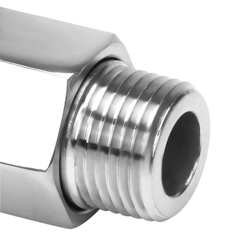 DERNORD Stainless Steel Ball Valve -3/8 Inch NPT Thread Male