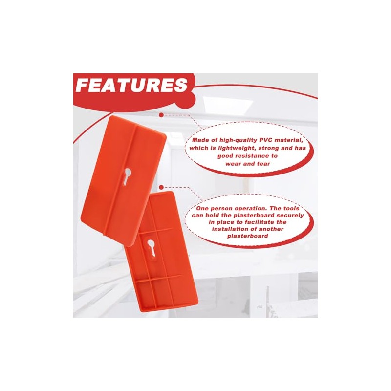 10 Pcs Drywall Fitting Tool Support The Plaster Board in
