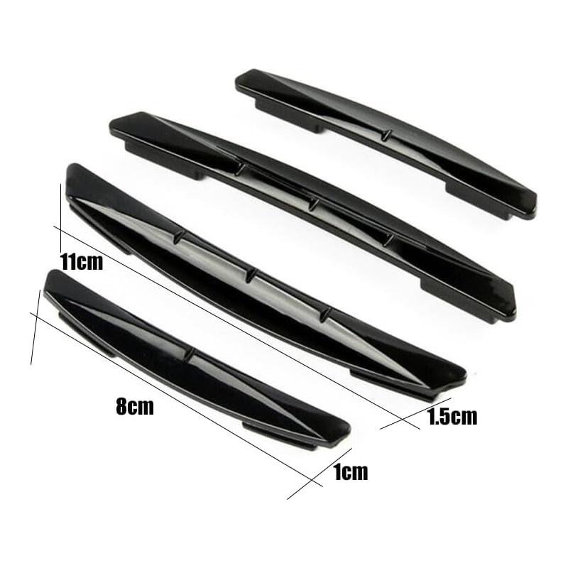 Protectores de Bordes de Puertas de Auto, 4 Piezas, Tiras