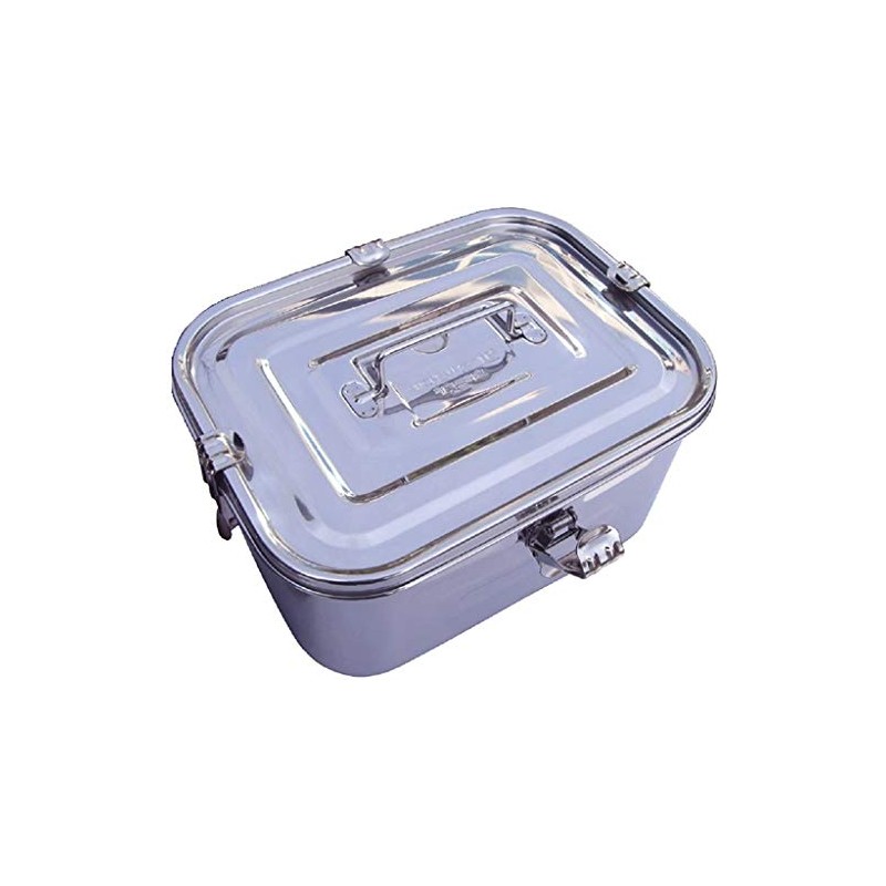 Stainless Steel Rectangular Kimchi Food Storage Container (5L / 168oz