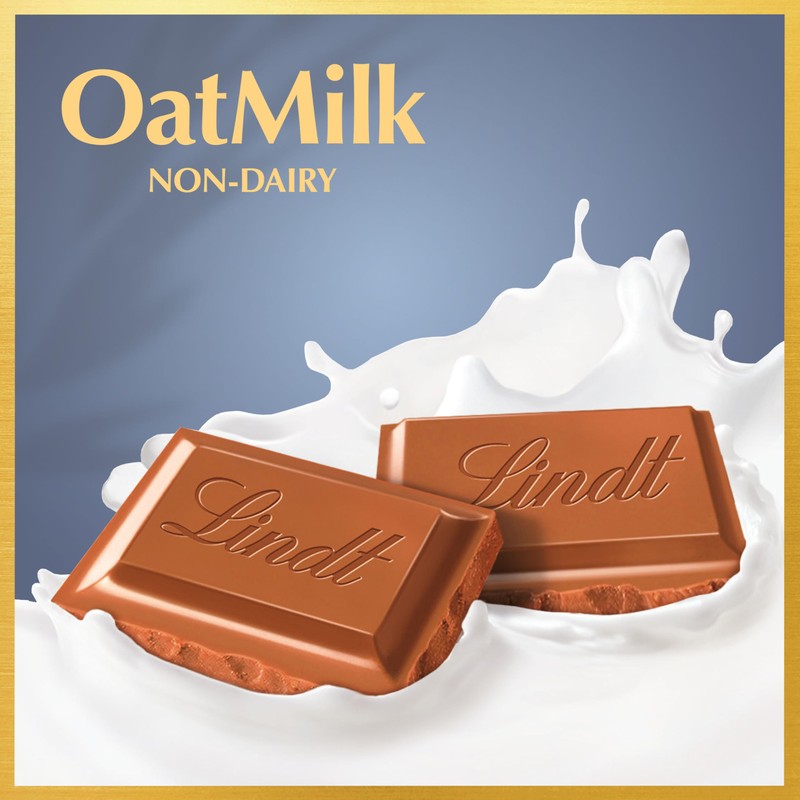 Lindt CLASSIC RECIPE Non-Dairy OatMilk Chocolate Candy Bar, 10 Pack,