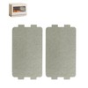 YQBOOM 2 PCS Waveguide Cover, Universal Microwave Oven Mica Plate