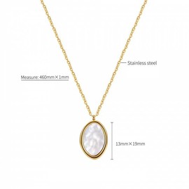 Baroque 8 Grade AA Freshwater Cultured Grey Pearl Necklace – 9 mm