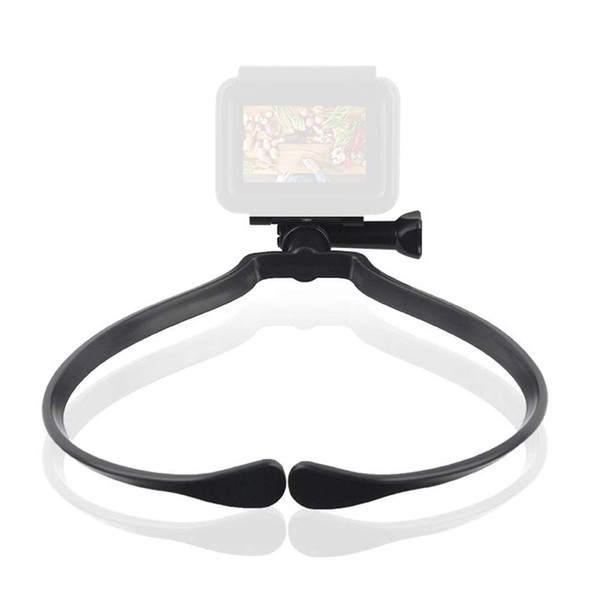 Locking Neck Holder for Action Cameras, GoPro Accessories, Smartphone, Necklace