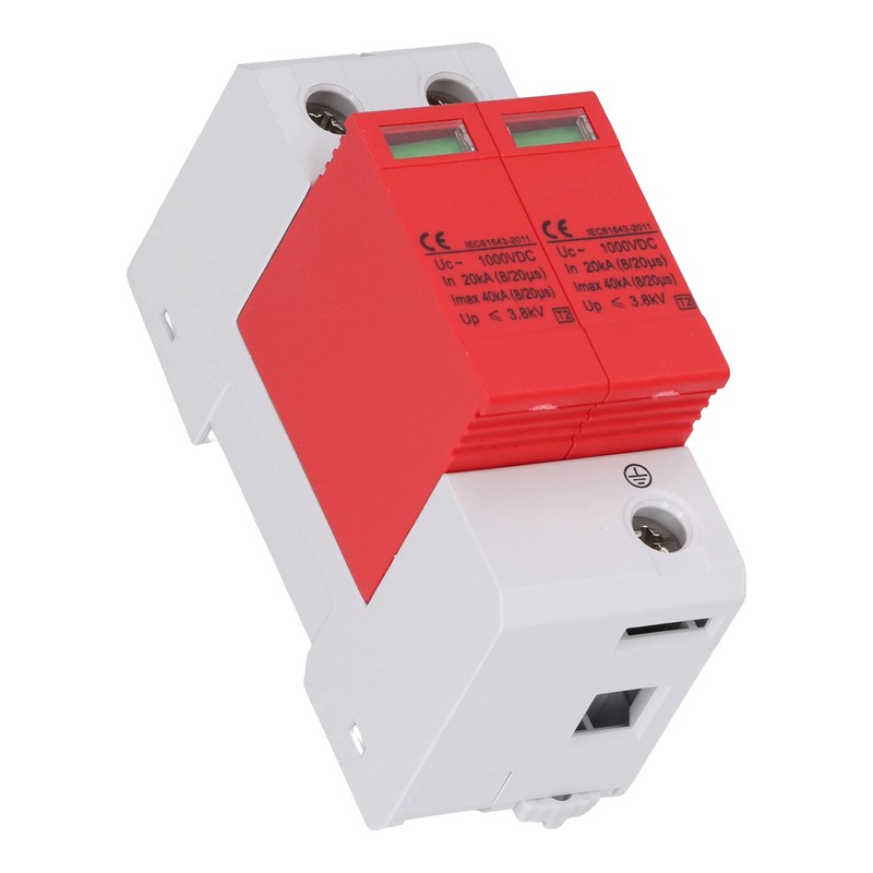 Surge Protective Device 2P 40KA 1000V PV Voltage Protection Arrester