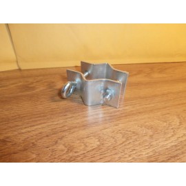 Unbranded/Generic 15-827 Philmore 2 Way TV Antenna Guy Wire Mast Clamp w/eyebolts,NOS 15-827B