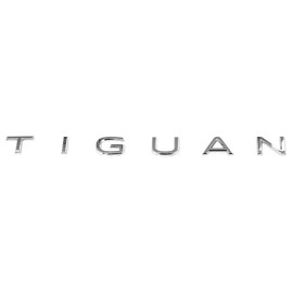 Volkswagen 5718536872ZZ Lettering Tiguan Tailgate Emblem Logo Sign Model Lettering, Silver