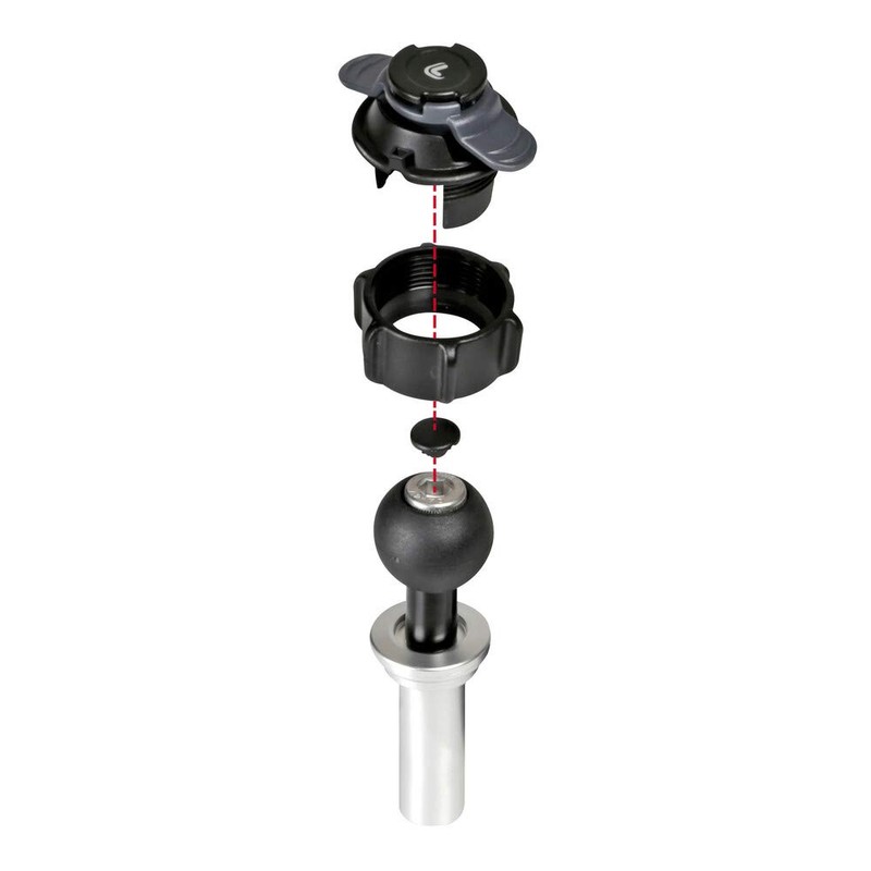 Lampa 90559 Opti Tube, Attacco per canotto di sterzo Moto