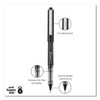 uniball Vision Rollerball Pens Broad Point, 1.0mm, Black, 12 Pack