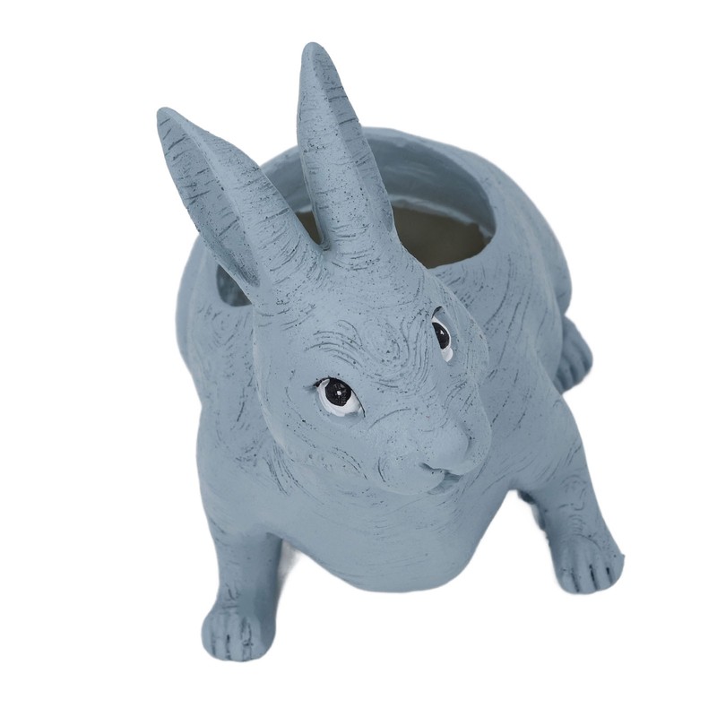 Rabbit Planter Animal Shaped Cartoon Succulent Plant Pot Garden Decoration