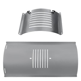 Flame Broiler Kit for Pit Boss PB1600, PB1150, PB1100, PB1000 Series and Pro Series 1100 (PB1100PS1) Wood Pellet Grills, Replacement Parts Includes Main Plate and Slider for Pit Boss Smoker Grill