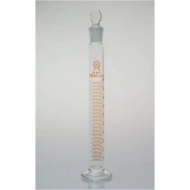 beyondsupply lab glass graduated cylinder with stopper 500ml new