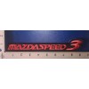Set Of Two (2) MazdaSpeed3 Embroidered Patches 9”x 2” Mazda
