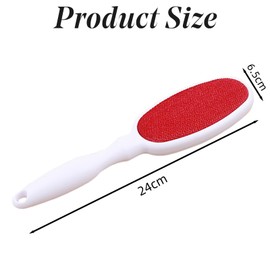 2 PCS Lint Shavers Fuzz Remove Two-sided Brush for Removing Pet Hair Portable Clothes Lint Brush Carpet Fabric
