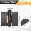 uxcell 4 Pack Heavy Duty Weldable Hinges, 4.13" x 4.53"