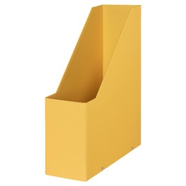 Leitz Click & Store Magazine File, Cardboard Desk Storage Solution for Home/Office, A4 Paper Holder, Storage Organiser for Files & Folders, Cosy Range, Warm Yellow, 53560019