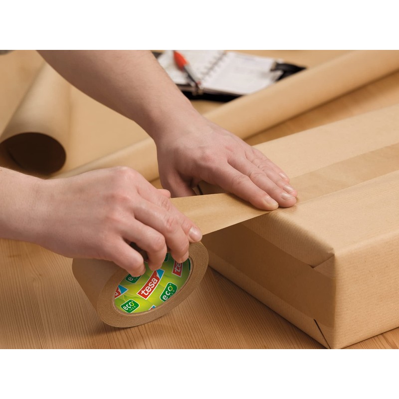 tesa Paper Packaging Tape Made From Recycled Materials for Packing