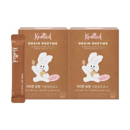 Noted 1 million guaranteed grain fermentation enzyme 30 packets, 2 units / 노티드 100만 보장 곡물발효효소 30포, 2개
