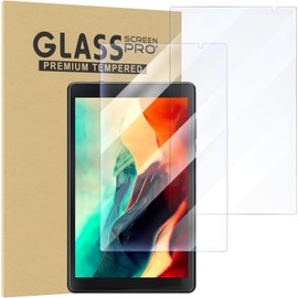 Topsand 2-Pack Premium Tempered Glass Screen Protectors for N8 Android Tablet - Anti-Fingerprint, Dust-Resistant - Easy Bubble-Free Installation for 8" Tablet